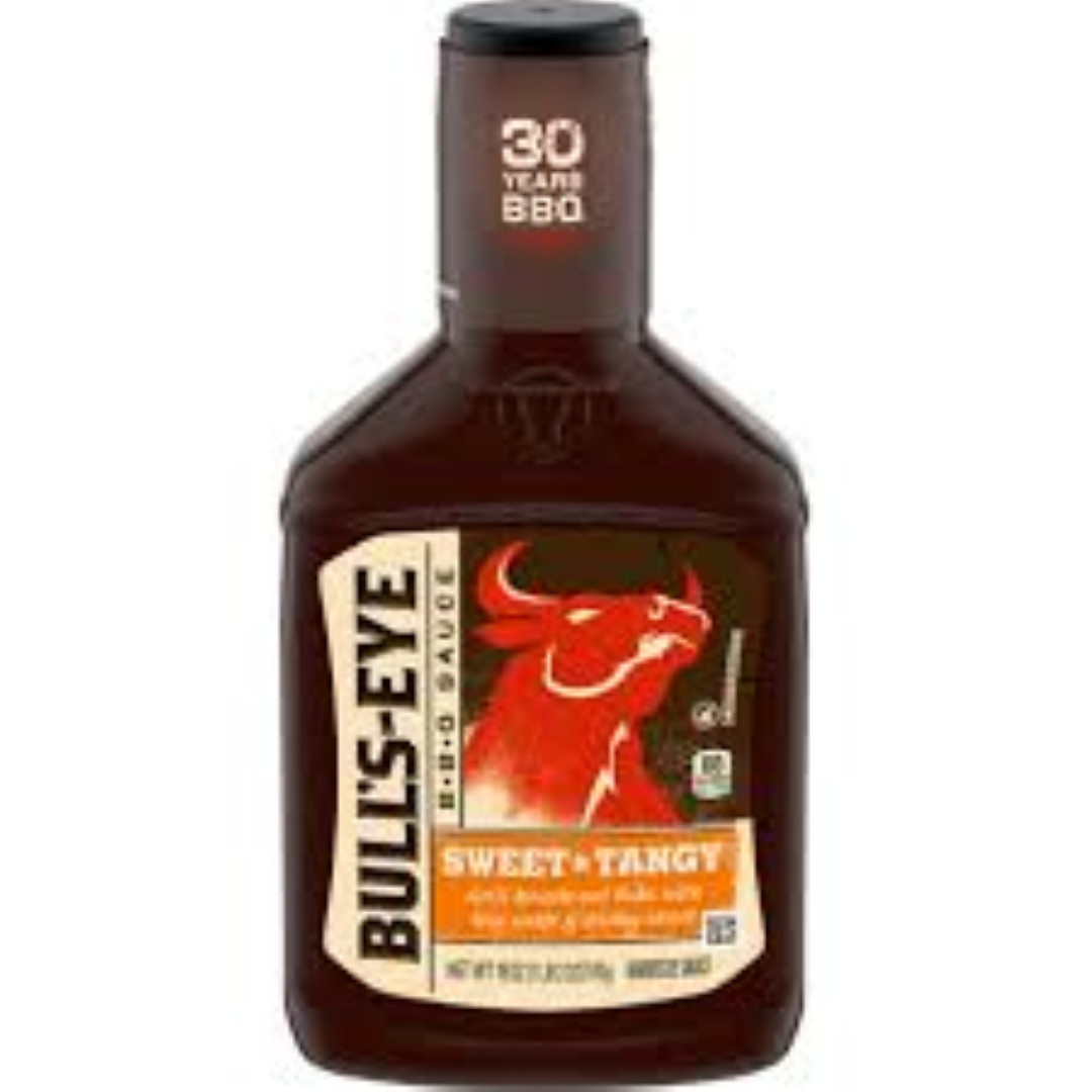 BULL'S EYE BBQ SAUCE SWEET & TANGY 510G
